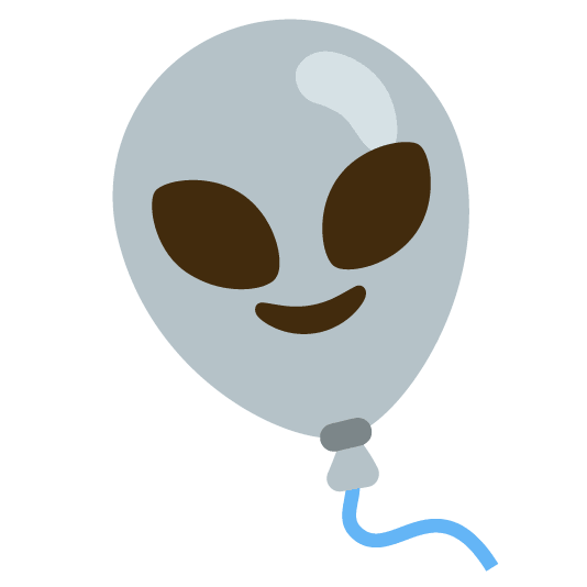 alien balloon