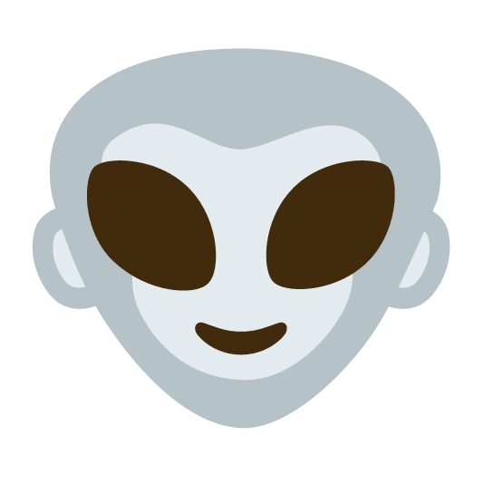 alien monkey face