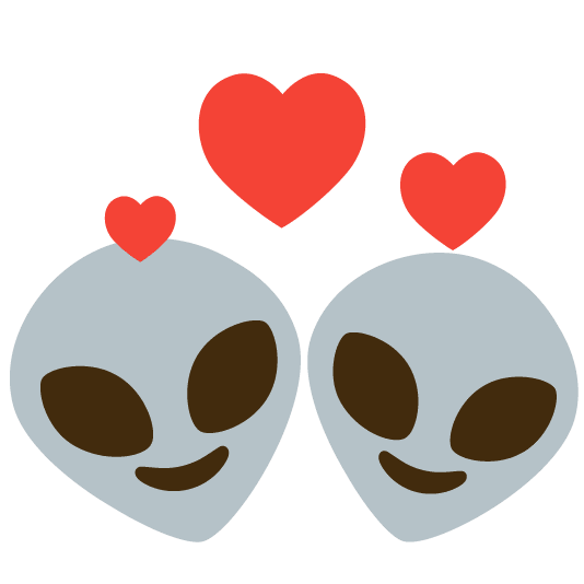 alien revolving hearts