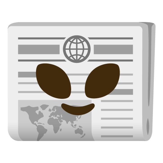 alien newspaper