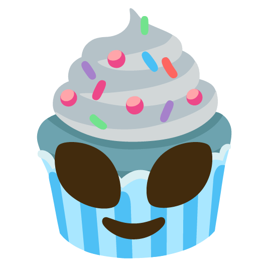 alien cupcake