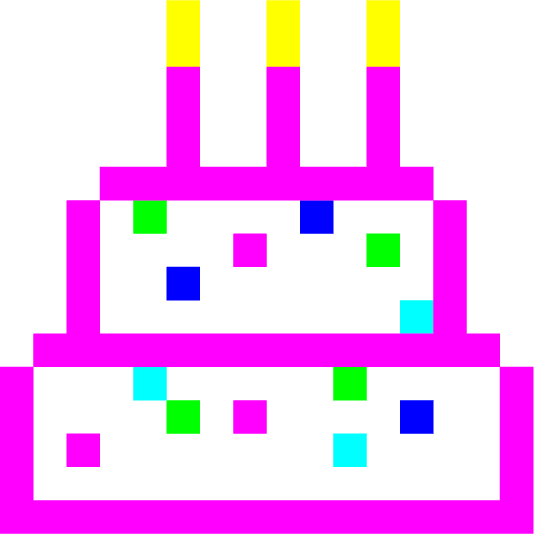 space invader birthday