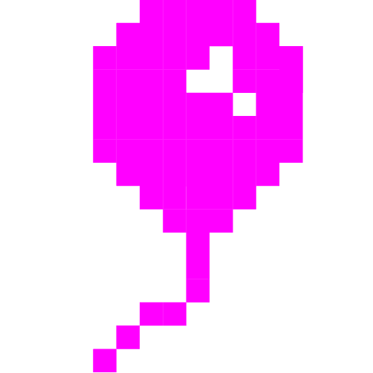 space invader balloon