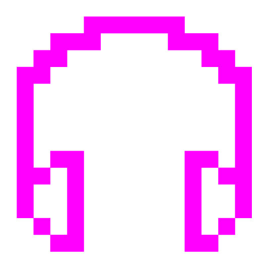 space invader headphones