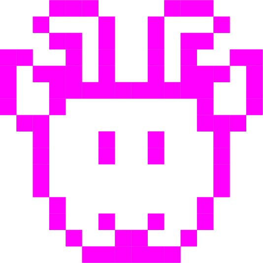 space invader goat