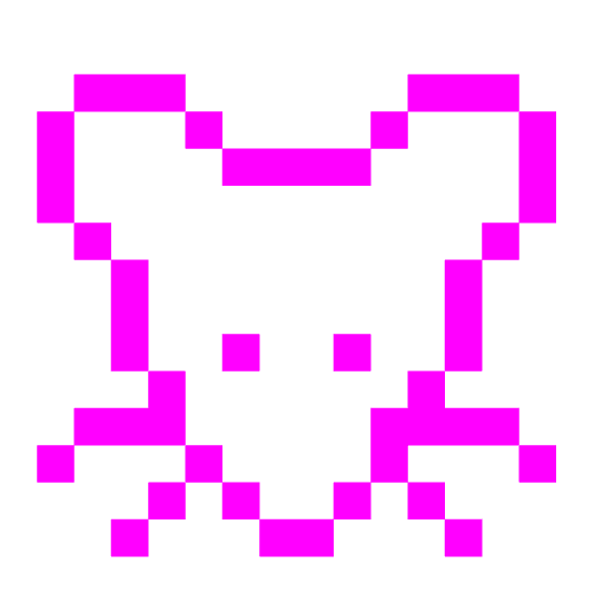 space invader mouse