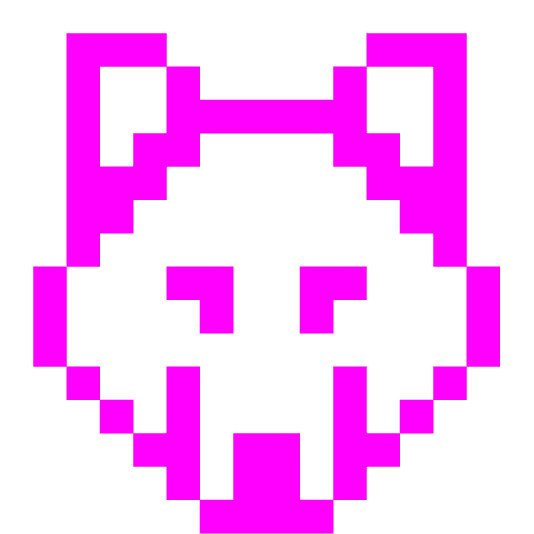 space invader wolf