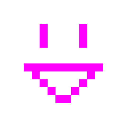 space invader smiley