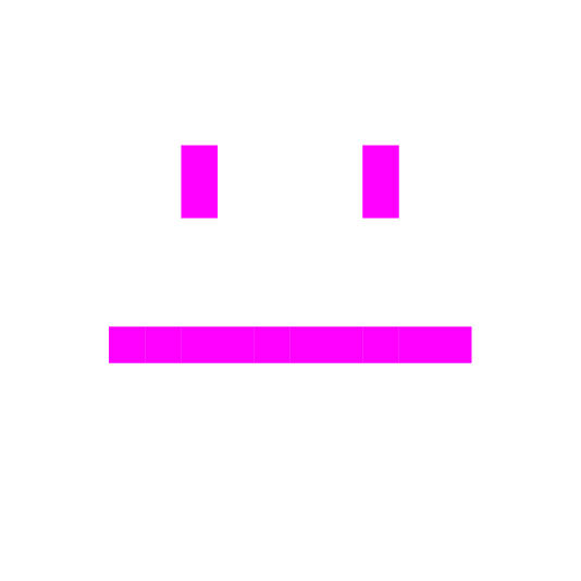 space invader neutral face