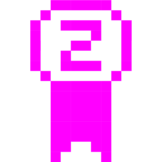 space invader second place medal