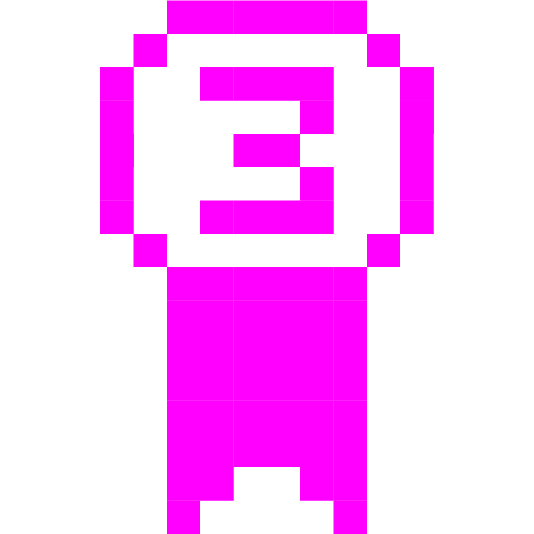 space invader third place medal