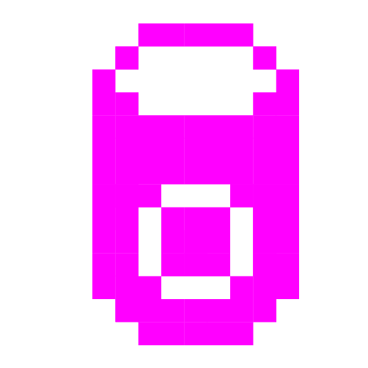 space invader canned food