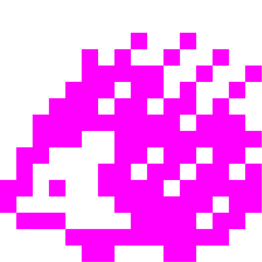 space invader hedgehog