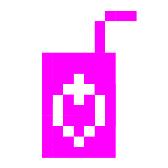 space invader beverage box