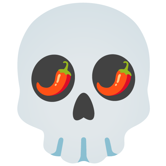 skull hot pepper