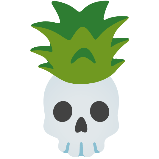 skull pineapple