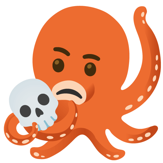skull octopus