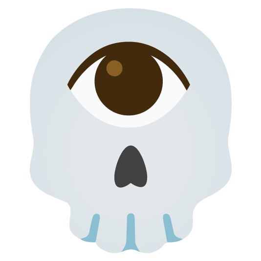skull eye
