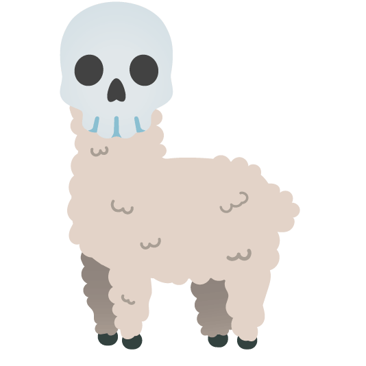 skull llama