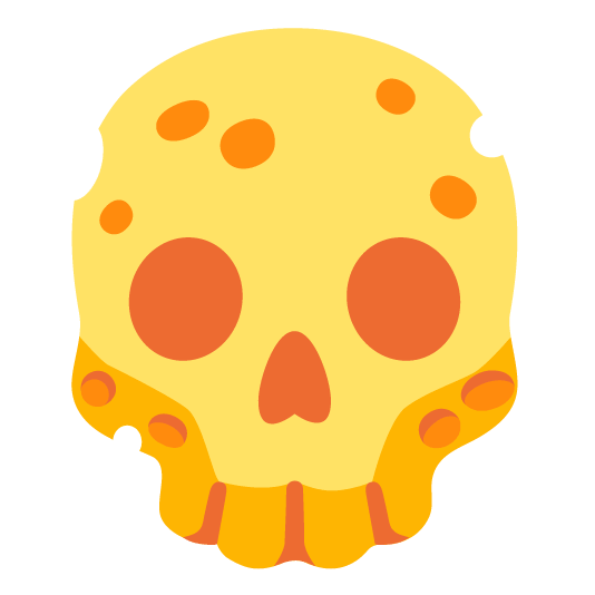 skull cheese wedge