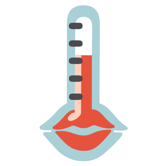 kiss thermometer
