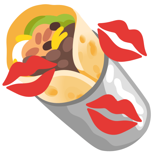 kiss burrito