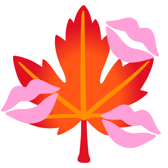 kiss maple leaf