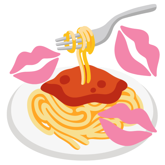 kiss spaghetti