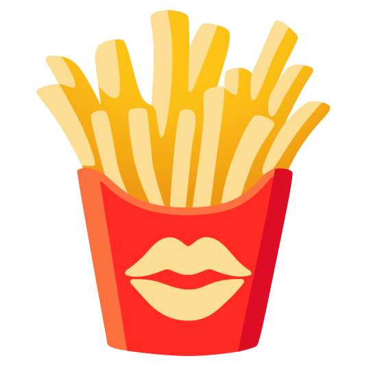 kiss fries