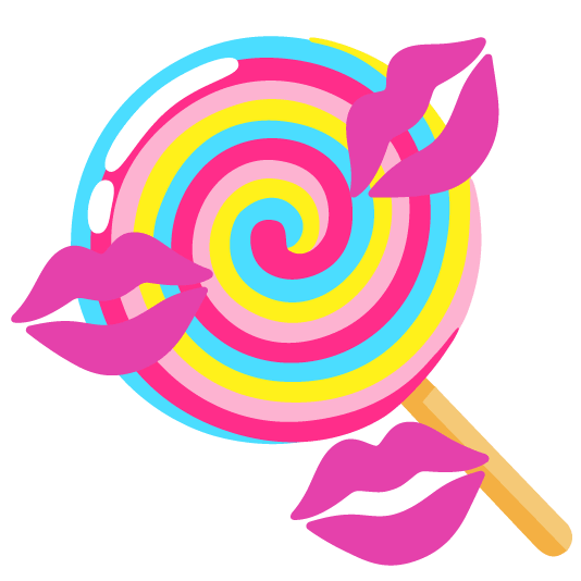 kiss lollipop