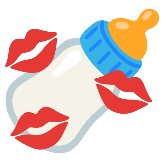 kiss baby bottle
