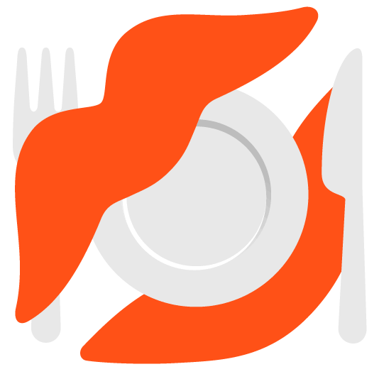 kiss knife fork plate