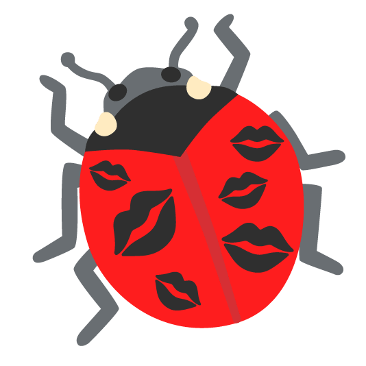 kiss ladybug
