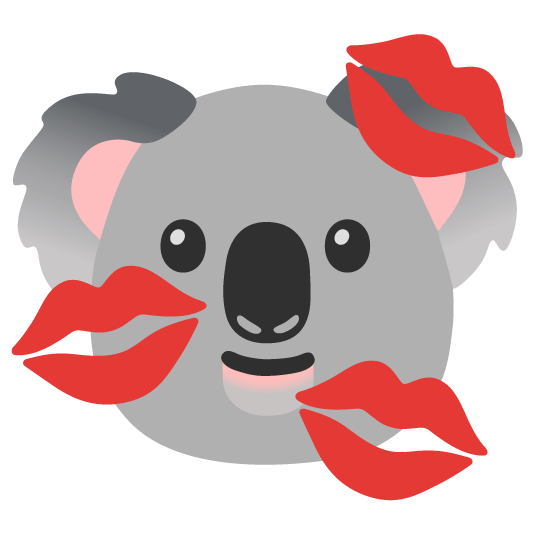 kiss koala