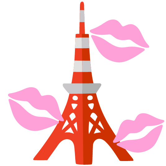 kiss tokyo tower