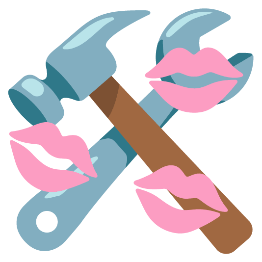 kiss hammer and wrench