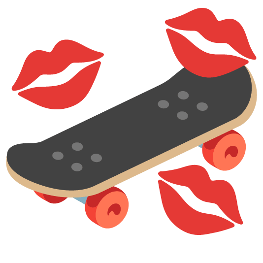 kiss skateboard