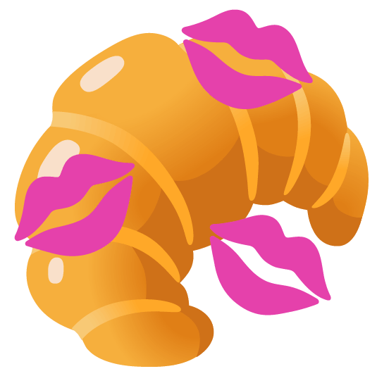 kiss croissant