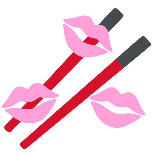 kiss chopsticks