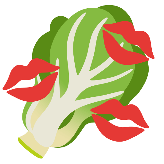 kiss leafy green