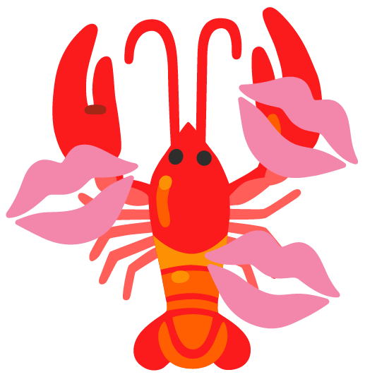 kiss lobster
