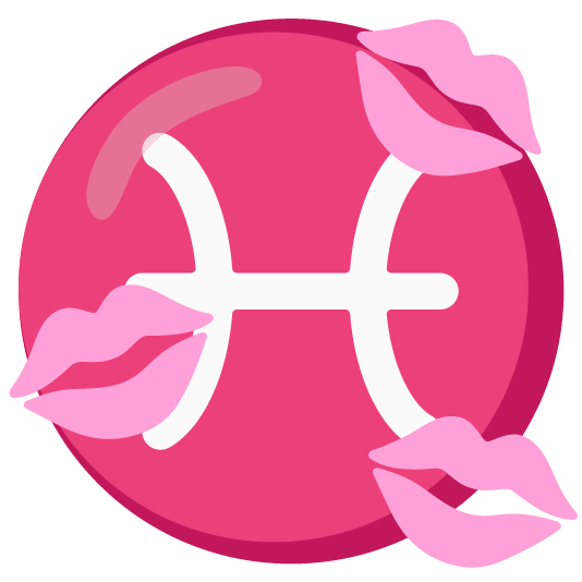 kiss pisces