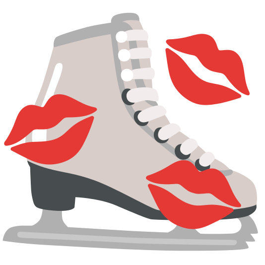 kiss ice skate