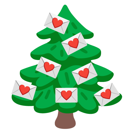 love letter evergreen tree