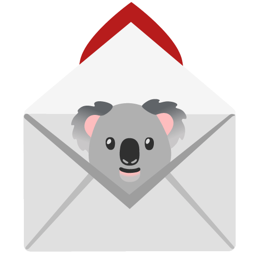 love letter koala