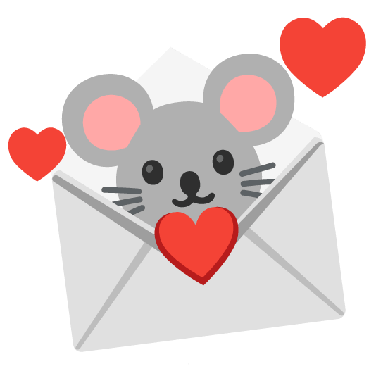 love letter mouse