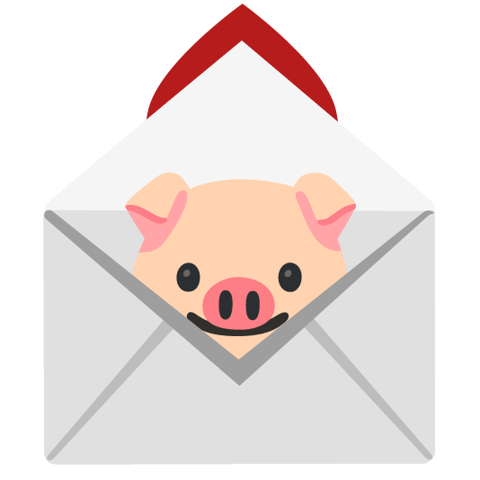 love letter pig