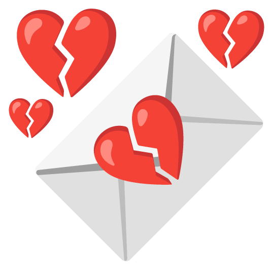 love letter broken heart