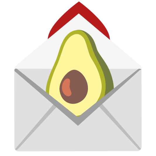 love letter avocado