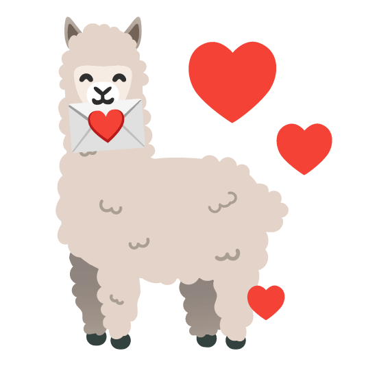 love letter llama